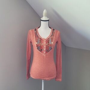 Free People Hanley Sequin Top